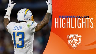 HIGHLIGHTS Keenan Allen  Chicago Bears [upl. by Anahsirk]