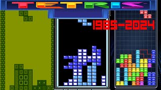 Evolution  Tetris Games19852024 [upl. by Chasse886]