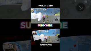 Best handcam clutch in free fire 1v4 freefire challenge shotsviral handcam handcamviral [upl. by Darrel570]