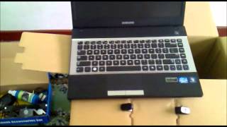 SAMSUNG NP300 Series 3 Review amp unboxing 2012 [upl. by Annia]