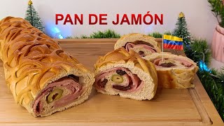 PAN DE JAMÓN VENEZOLANO  NAVIDEÑO RECETA SUPER FÁCIL [upl. by Yeldarb9]