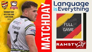 FULL GAME Dewsbury Rams vs Batley Bulldog 26122023 [upl. by Edwards]