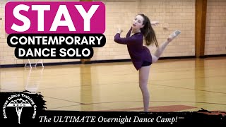 Contemporary Dance Solo ♥ Stay  Rihanna  ADTC DANCE CAMP [upl. by Kee]