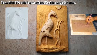 quotCreate Stunning Relief Sculpture Art at Home  Easy DIY Tutorialquot [upl. by Amrac591]