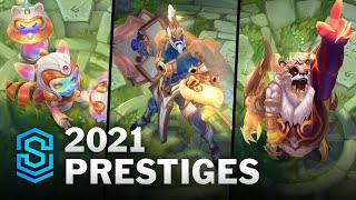 2021 Prestige Skins  League of Legends [upl. by Housum]