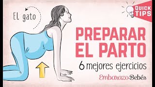 💥🧘🏻‍♀️ EJERCICIOS de PREPARACIÓN AL PARTO ¡Hazlos en casa [upl. by Jo]