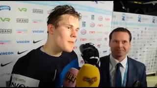 Jesse Puljujärvi English Interview [upl. by Enoval]