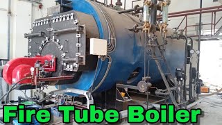 Fire Tube Boiler  Some Basic Parts of Boiler [upl. by Dorej41]