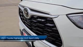 2021 Toyota Highlander XLE Sport Utility S12886A St Paul Minneapolis Maplewood White Bear Lake [upl. by Dopp]