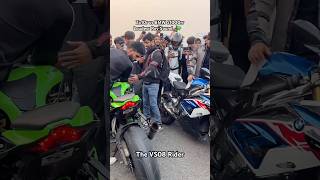 Zx10r vs BMW S1000rr Loudest Rev Sound💚🤍 bike trendingshorts virelshorts superbike sound [upl. by Davidson]