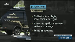 Atos de organizações criminosas poderão ser tipificados como terrorismo [upl. by Aikrehs]