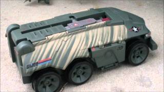 GI JOE 2011 APC Armored Personnel Carrier for DaddyIVO [upl. by Kalagher]