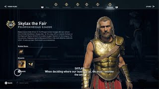 Cultist clue in Lorkis FortAssassins Creed Odyssey [upl. by Peirce]