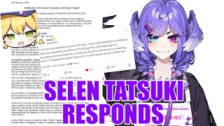 Selen Tatsuki Responds To Nijisanji on Past Life Account [upl. by Iglesias806]