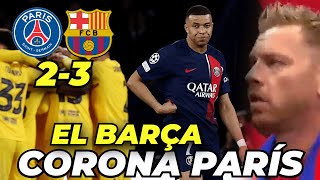 👑 El BARÇA CORONA París  Resumen PSG 23 Barça [upl. by Odrude]