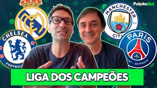 Favoritos e azarões da Liga dos Campeões nos palpites da rodada [upl. by Huntington]