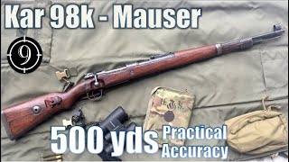 Kar98k Iron Sights to 500yds Practical Accuracy [upl. by Rakso]