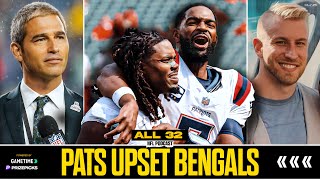 Patriots SHOCK the Bengals in Week 1  All 32 NFL Podcast [upl. by Eisenstark117]