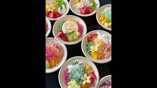 Amazing dessert presentation food amazingdish deliciousrecipe recipe dessert fruitdessert [upl. by Tireb]