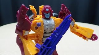 Generations Combiner Wars DRAGSTRIP EmGos Transformers Reviews N Stuff [upl. by Phillada792]