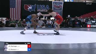 79 Kg Semis  Alex Dieringer Cliff Keen Wrestling Club  TMWC Vs Carter Starocci Nittany Lion Wr [upl. by Nahn]