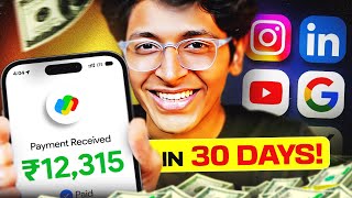 Make Your FIRST ₹10000 with Phone in 30 DAYS No Experience Needed  Freelancing for Beginners [upl. by Onairam359]