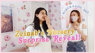 Zeinab Harake Baby Room Makeover  Princess Garden Nursery Tour  by Elle Uy [upl. by Edalb]