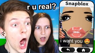 We Got Catfished on Roblox Snapchat [upl. by Laden]