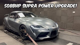 508bhp Tuned Toyota Supra A90 Edition Whifbitz Dyno Power Run [upl. by Spring]