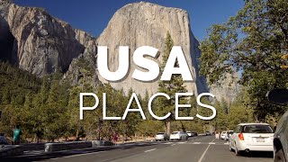 50 Best Places to Visit in the USA  Travel Video [upl. by Roydd]