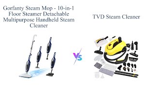 Steam Mop vs TVD Steam Cleaner Comparison 😊 Which One is Right for You [upl. by Airamak]