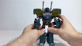 Transformers Combiner Wars ONSLAUGHT Review [upl. by Dupin]