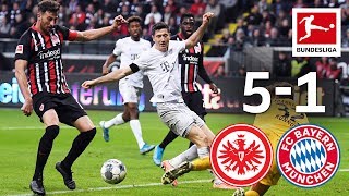 Eintracht Frankfurt vs Bayern München I 51 I Highlights I The Final Game for Bayern Coach Kovac [upl. by Renzo656]