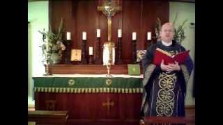 Liturgical Instruction Chanting 1928 Book of Common Prayer [upl. by Jerri]