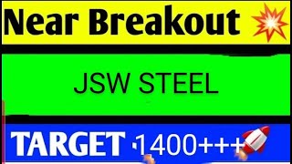 JSW STEEL SHARE LATEST NEWS TODAYJSW STEEL SHARE ANALYSISJSW STEEL SHARE TARGETJSW STEEL SHARE [upl. by Ahsam]