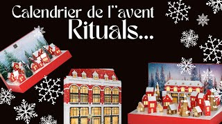 UNBOXING Calendrier de l’avent 2023 Rituals… 3 versions Virtuel [upl. by Llemrej]