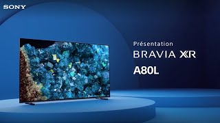 Découvrez le téléviseur OLED BRAVIA XR A80L de Sony [upl. by Afira]