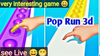 Pop Run Game Ball Run Game 3000 Level Complete 💯 Pop Run Game [upl. by Herrmann]