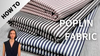 Introducing Poplin Product  What is Poplin Fabric  Manufacturing process [upl. by Anyaled]