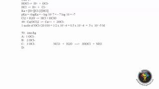 ACER GAMSAT Practice Questions Section 3 Chemistry RedOrange Booklet  Unit 17 Questions 4850 [upl. by Nesiaj252]