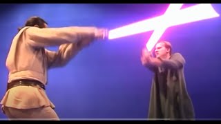 Mace Windu vs Palpatine DELETED SCENE  Sound [upl. by Hayarahs]