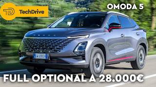 OMODA 5 FULL OPTIONAL dalla CINA a 28000€  Come va SU STRADA [upl. by Dall]