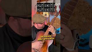 Waves by Mr Probz Guitar Tutorial shorts guitar guitarra music musica youtubeshorts [upl. by Alake369]