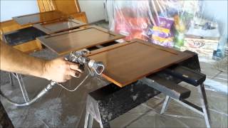 Cabinet Refinishing By Kwik Kabinets  How to do a cabinet makeover [upl. by Maurilia]