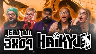 Haikyuu 3x4 Halo Around the Moon  Group Reaction [upl. by Assira775]