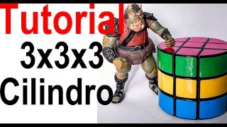 Cilindro 3x3x3 Tutorial Solución Rubik  HD  Principiantes [upl. by Thedric318]