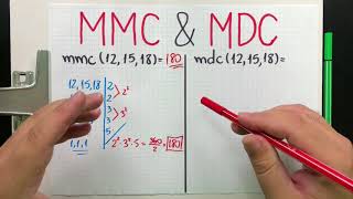 DICA 27  MMC e MDC Simples e Fácil mínimo múltiplo comum e máximo divisor comum [upl. by Sadella]