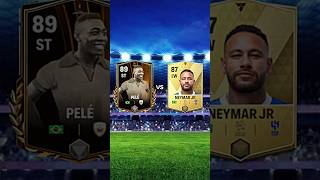 🇧🇷pele vs neymar jr🇧🇷  fcmobile fifamobile fifa football vs [upl. by Gerti]