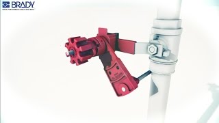 How To Install A Universal Valve Lockout Device [upl. by Ttsepmet]