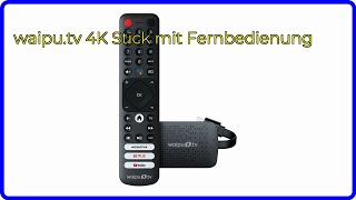 BEWERTUNG 2024 waiputv 4K Stick mit Fernbedienung WESENTLICHE Einzelheiten [upl. by Geraldine423]